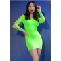 Mini Robe Extensible Vert Chilirose