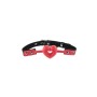 Baillon Gag Cœur Silicone Rouge