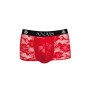 Boxer Dentelle Rouge Brave