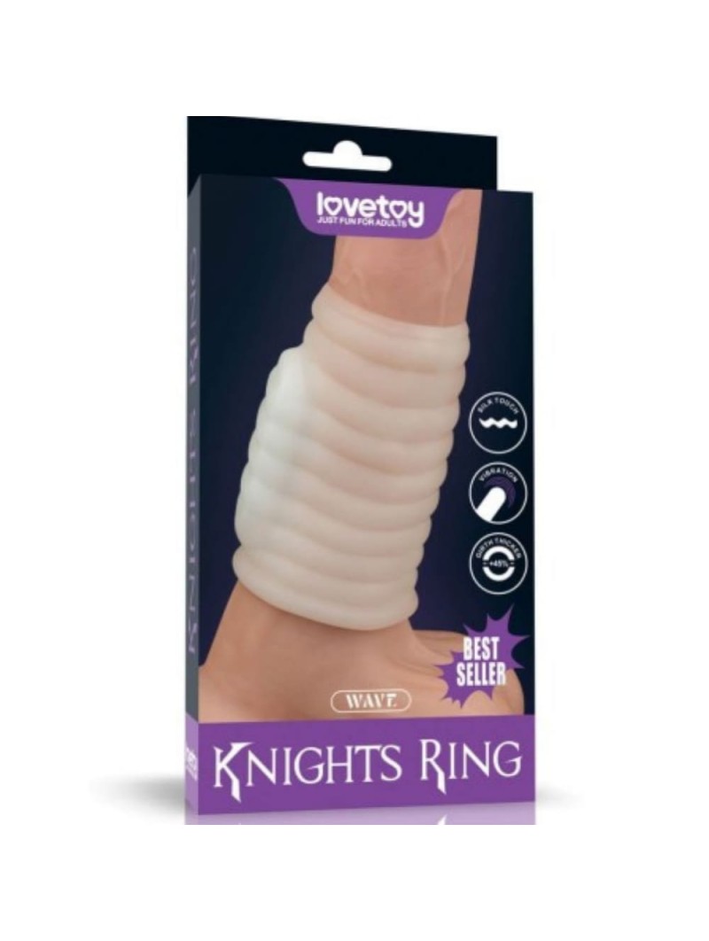 Gaine Pénis Baolik Vibe - Taille 17 X 5,5 Cm - Toucher Peau Réaliste - TPE - Neuf