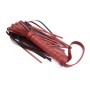 Fouet BDSM Effet Cuir Rouge 40cm