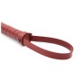 Fouet BDSM Effet Cuir Rouge 40cm