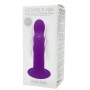 Gode Vibrant Ventouse Hitsens 3 Violet 17x4cm