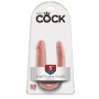 Double Gode U Small King Cock 13x2,8cm