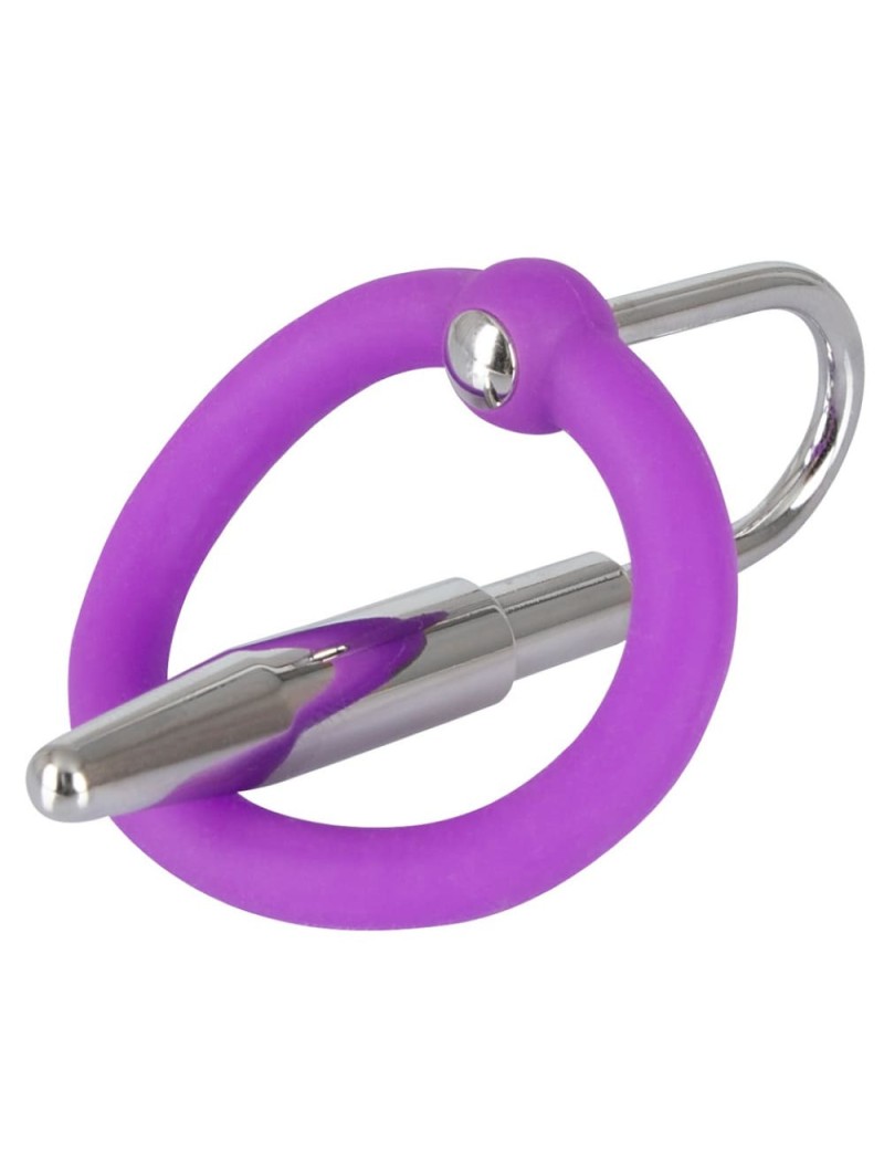 Tige Urétrale SM Avec Anneau De Gland 8mm - Marque Sinner Gear, Neuf