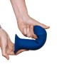 Gode Ventouse Hitsens 1 Bleu 17x4,5cm silicone silexpan