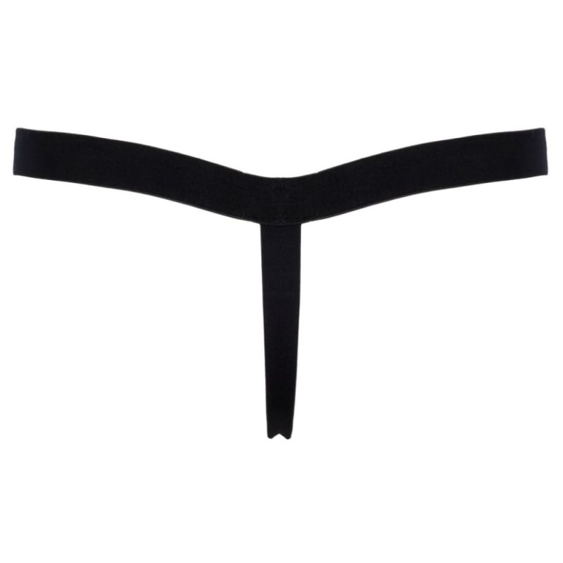 String Vinyl Rouge Ouvert pour Homme - Gay Shop
