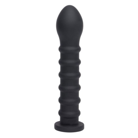 Gode Flexible Silicone Ribbed Dong