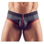 Jockstrap Zip Noir et Rouge