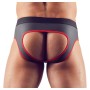 Jockstrap Zip Noir et Rouge