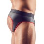 Jockstrap Zip Noir et Rouge