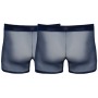 Boxer Homme Transparent Bleu X2