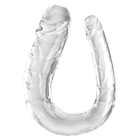 Double Dong Transparent 44x5,4cm King Cock Clear