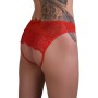 Culotte Sexy Ouverte Rouge Nicolette