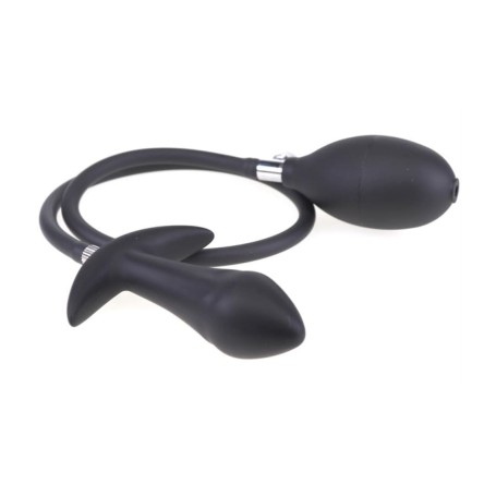 Anal Plug Gonflable 6 cm Silicone Noir