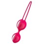 Boule de Geisha Silicone Smartballs Duo Rouge Fun Factory