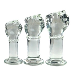 Plug Anal Verre Transparent Fist