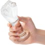 Plug Anal Verre Transparent Fist