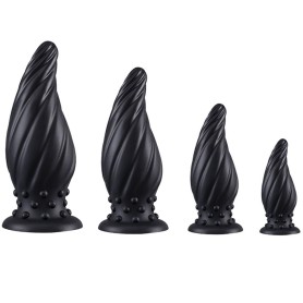 Plug Anal Silicone Cone Spirale