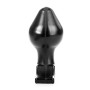 Plug Anal XXL AB72 Noir All Black 13x8cm