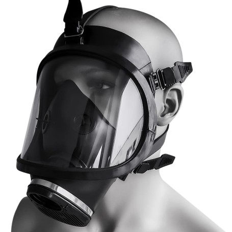 Masque à Gaz Fétichiste Style Pompier