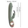 Vibromasseur Rabbit Slim Olive