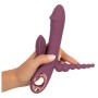 Vibromasseur Rabbit Triple Stimulation Slim Triple Plum