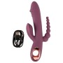 Vibromasseur Rabbit Triple Stimulation Slim Triple Plum