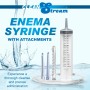 Seringue Enema avec 3 Embouts CleanStream