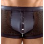 Boxer Homme Sexy Résille Noire