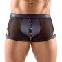 Boxer Homme Sexy Résille Noire