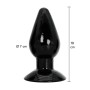 Plug Anal XXL Ventouse 18x7cm