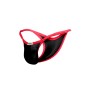 String Bikini Noir et Rose Justin+Simon