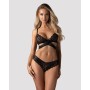 Ensemble Sexy Lingerie Noire Blomentis Obsessive