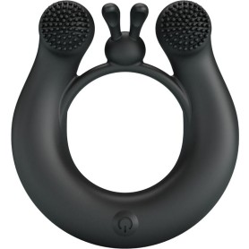 Cockring Vibrant Rechargeable Dahlia Noir silicone noir