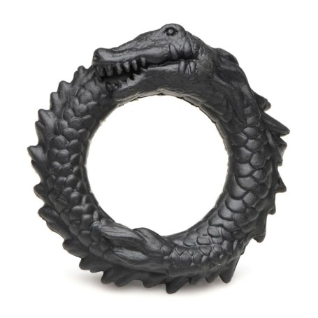 Cockring Silicone Noir Black Caiman