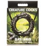 Cockring Silicone Noir Black Caiman