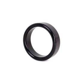 Cockring Aluminium Noir