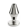 Plug Anal Conique Lourd Steel Classic 9x3,8cm