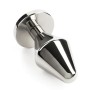Plug Anal Conique Lourd Steel Classic 9x3,8cm