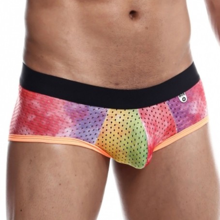 Slip Homme Ouvert Aero Brief Orange