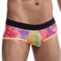 Slip Homme Ouvert Aero Brief Orange