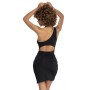 Robe Asymétrique Ouverture sur le Ventre
