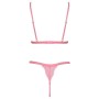 Ensemble Lingerie Sexy Rose Fantasy