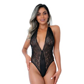 Body Dentelle Avec Décolleté V Profond