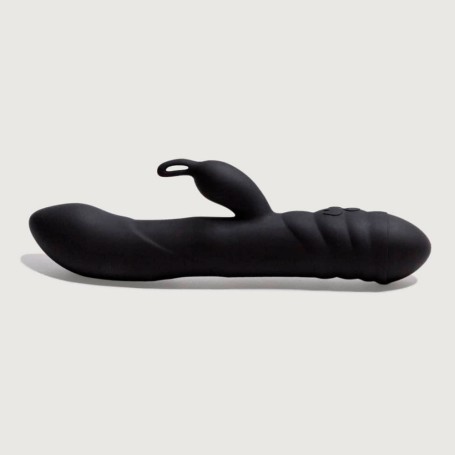 Vibromasseur Rabbit Twister Noir