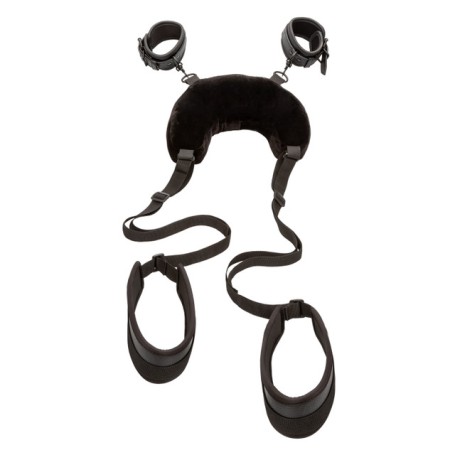Oreiller BDSM avec Sangles de Position et Menottes