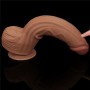 Gode XXL Réaliste avec Testicules Sliding Skin 31x6cm