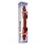 Double Dong Réaliste ForeSkin Toyjoy 46x4,5cm