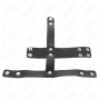 Cage de Chasteté Cuir Noir Kink